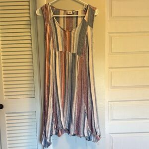 True Craft Multicolor Asymmetrical Dress
